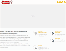 Tablet Screenshot of ezinepeynirim.com